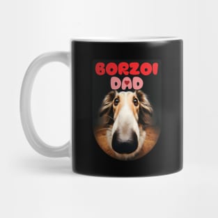 Borzoi dad. I love borzois. Mug